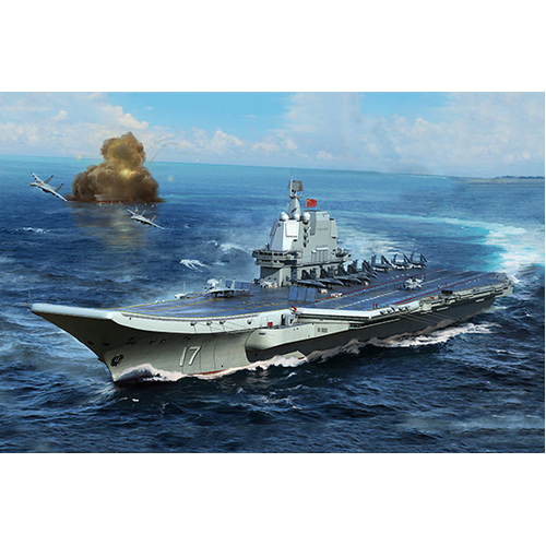 Trumpeter 1/700 PLA Navy type 002 Aircraft Carrier Plastic Model Kit