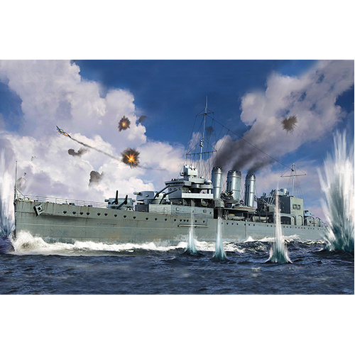 Trumpeter 1/700 HMS Cornwall Plastic Model Kit [06734]