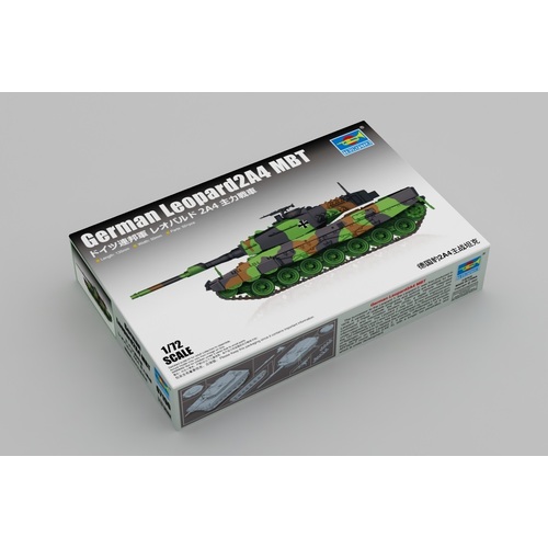 Trumpeter 1/72 German Leopard 2A4 MBT Plastic Model Kit [07190]