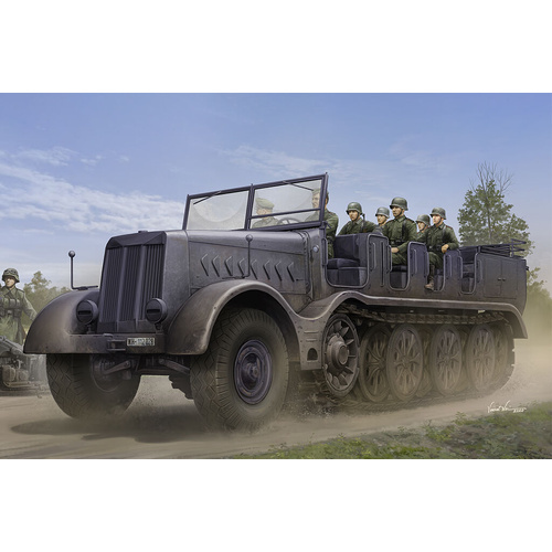 Trumpeter 1/35 Schwerer Zugkraftwagen 18 t Sd.Kfz.9 Artillery Version Plastic Model Kit