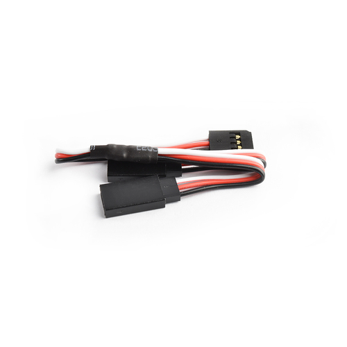 15cm 22AWG Futaba straight Y Extension wire