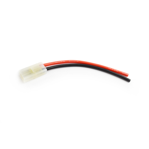 Female Tamiya  with 10cm 14AWG silicone wire