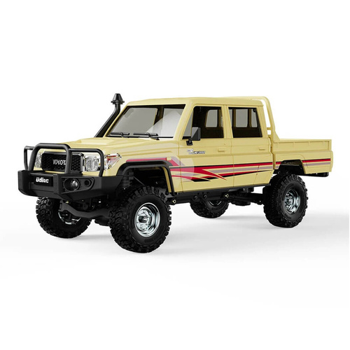 UDIRC 1/18  2.4G 4WD Off-Road Crawler Tan colour  Authorized Toyota   Land Cruiser LC79