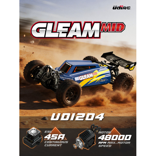 1/12  2.4G 4WD Buggy (Mid-Tier Brushless Version)Blue