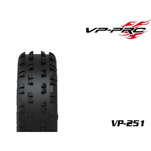 VP PRO VP-251 WEDGE M2 CARPET 1/10 BUGGY 2WD FRONT TIRE 2PCS - VP-251U-MS2