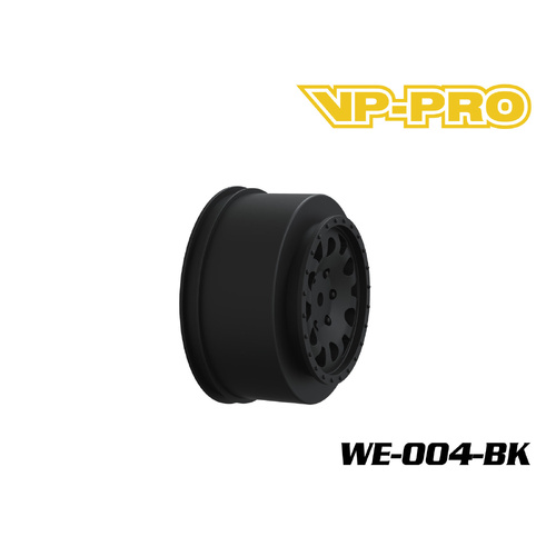 VP PRO 1/10 SHORT COURSE 0 OFFSET RIM (BLACK) - 4PCS