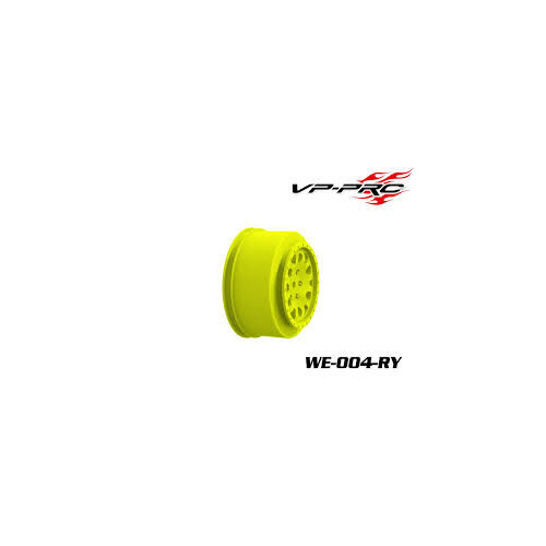 VP PRO 1/10 SHORT COURSE 0 OFFSET RIM (YELLOW) - 4PCS