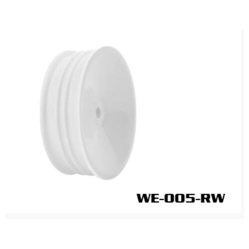 VP PRO WE-005-RW 1/10 Carpet Tire Front Rim (White ) 4pcs