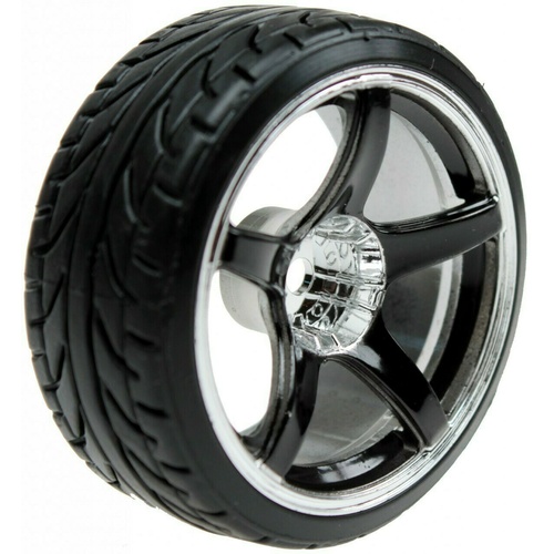 5 Spoke Star Black 3MM Offset Drift - 4 - Vs2061-3