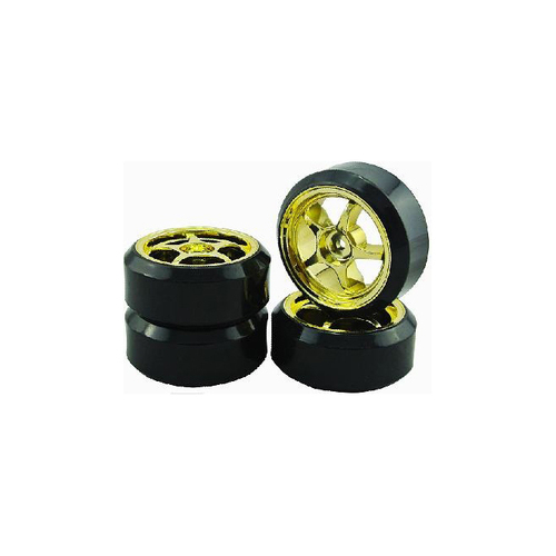 1/10 DRIFT 5-SPOKE TIRE SET 4P - VSKT636017G