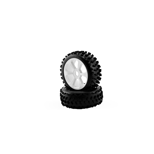 1/8TH BUGGY 6 SPOKE DESERT TIR - VSKT675052W