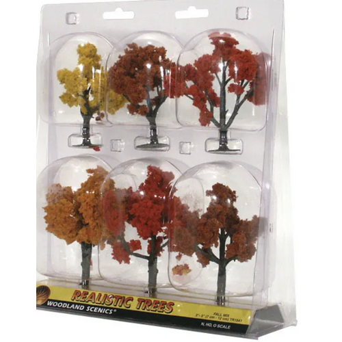 Woodland Scenics 3In - 5In Rm Real FallMix 6/Pk