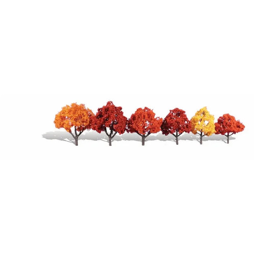 Woodland Scenics 3In - 5In Harvest Blaze6/Pk *