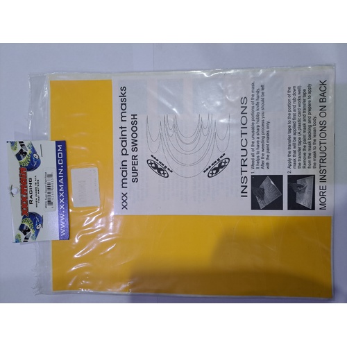 XXX MAIN SUPER SWOOSH PAINT MASK - XM029L