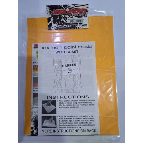 XXX MAIN WEST COAST PAINT MASK - XM065L