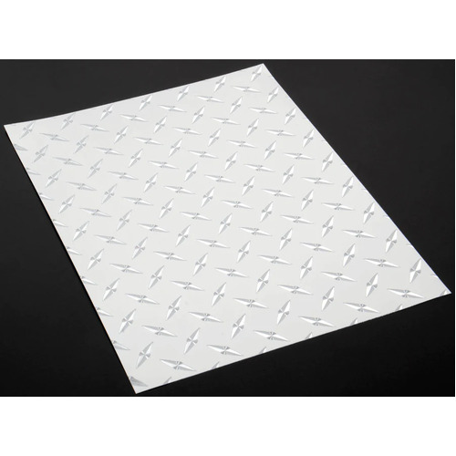 XXX MAIN CHROME DIAMOND PLATE DECAL - XV019C
