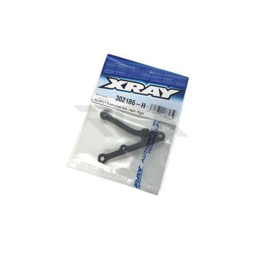 XRAY X4 CFF2 FRONT LOWER ARM - HARD - RIGHT