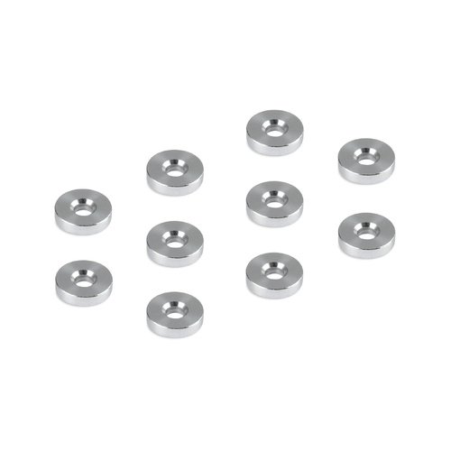 XRAY ALU SHIM 3x9x2.0MM - DEEPER COUNTERSUNK (10)