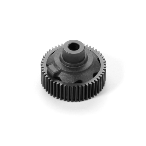 XRAY COMPOSITE GEAR DIFFERENTIAL CASE WITH PULLEY 53T - GRAPHITE - XY324953-G