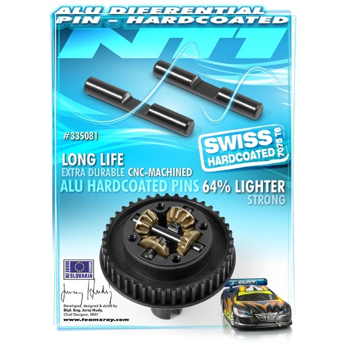 XRAY ALU DIFF PIN - HARD COATED 2 - XY335081