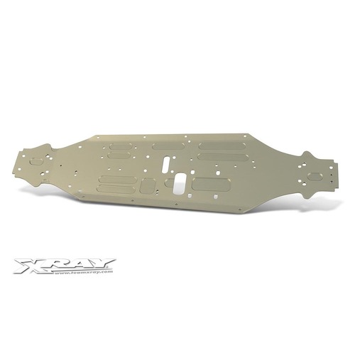 XRAY XT8 ALU CHASSIS - LONG - HARDC - XY351121