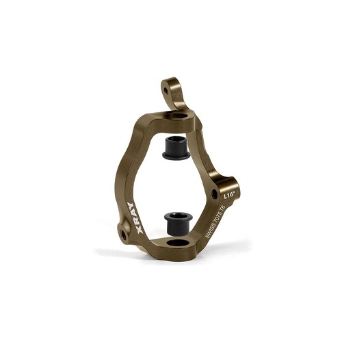 XRAY XB808 ALU CASTER BLOCK 16å¡ LEF - XY352229