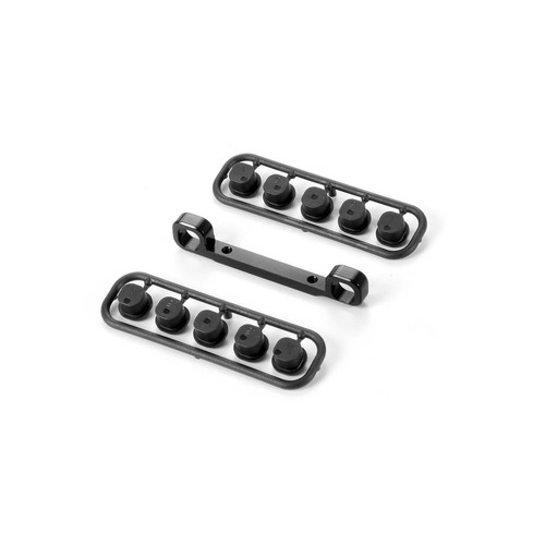 XRAY XB8 ALU FRONT UPPER ARM HOLDER - XY352333