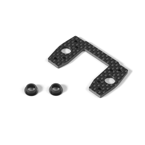 XRAY XT8 GRAPHITE CENTER DIFF MOUNTING PLATE - XY354057