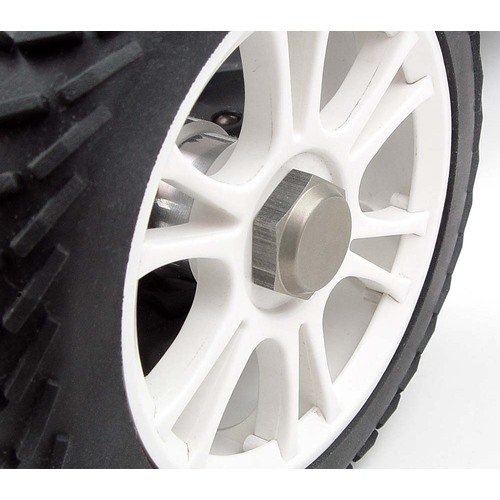 XRAY ALU WHEEL NUT WITH COVER - HARD COATED (2) - XY355265