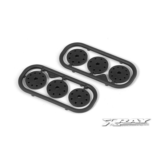 XRAY XB9 SHOCK PISTON SET 8-HOLE V3 - XY358032