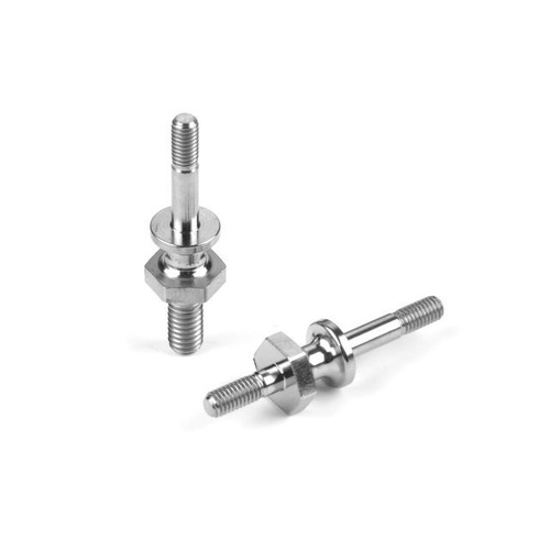 XRAY TITANIUM M4/M3 UPPER SHOCK MOUNT STAND OFF WITH HEX (2)