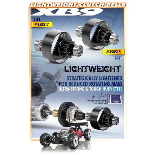 XRAY CLUTCH BELL 14T - LIGHTWEIGHT - XY358518