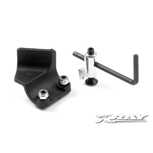 XRAY XB80811 EXHAUST WIRE MOUNT SET - XY358723