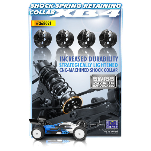 XRAY ALU SHOCK SPRING RETAINING COL - XY368021