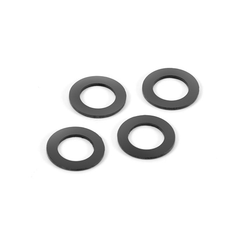XRAY RUBBER SHOCK ABSORBER SHIM FOR ALU CAP (4) - XY368091