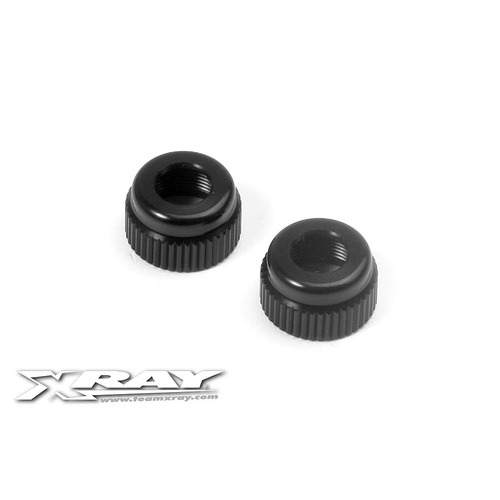 XRAY ALU LOWER SHOCK BODY CAP 2 - XY368140