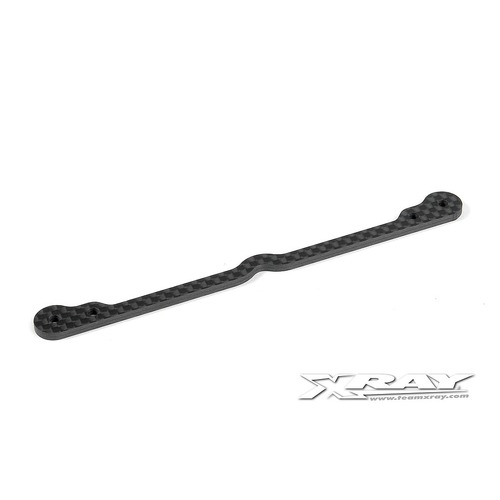 XRAY X10 REAR BRACE - GRAPHITE 2.5M - XY371070