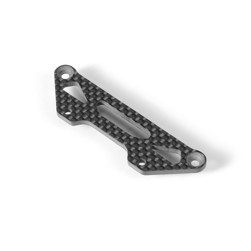 XRAY X12 GRAPHITE BUMPER LOWER HOLDER 2.5MM - XY371210