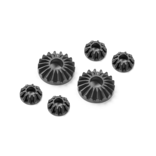 XRAY COMPOSITE GEAR DIFF BEVEL & SATELLITE GEARS (2+4) - XY374930