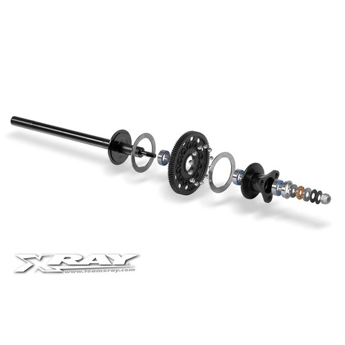XRAY STEEL REAR AXLE SHAFT - XY375012