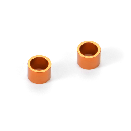 XRAY ALU SHIM 6.37X8.4X6.0MM - ORANGE (2) - XY375093-O