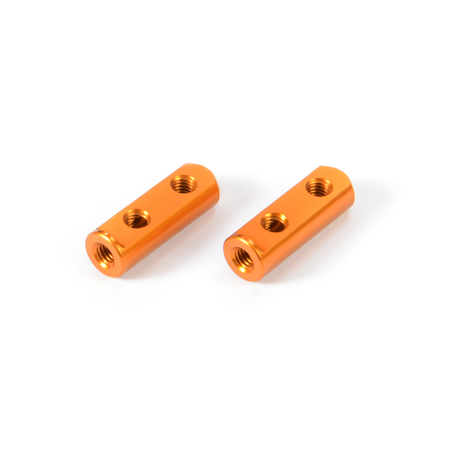 XRAY X12 ALU SERVO MOUNT - ORANGE (2) - XY376259-O