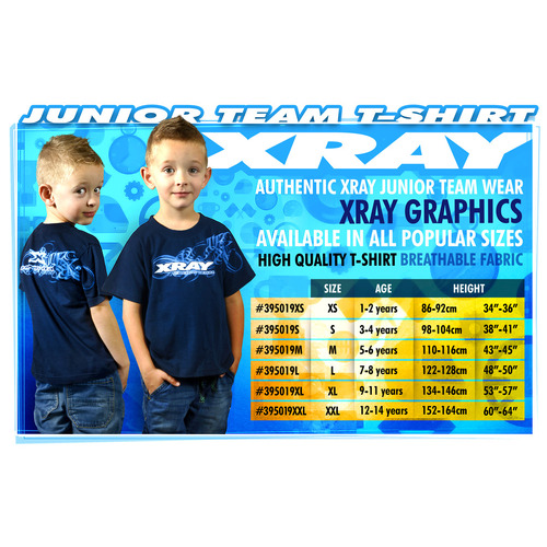 XRAY JUNIOR TEAM T-SHIRT (5/6) -XY395019M
