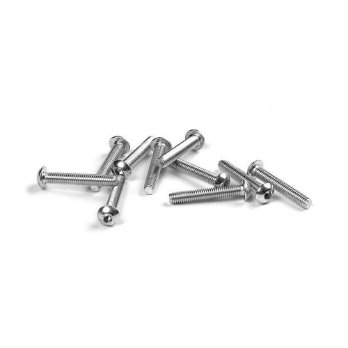 XRAY HEX SCREW SH M3X18 - LEFT THREAD (10)PCS - XY902319
