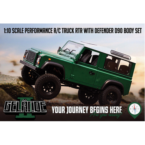 ###(DISCONTINUED) RC4WD Gelande II RTR Truck Kit w/D90 Body Set