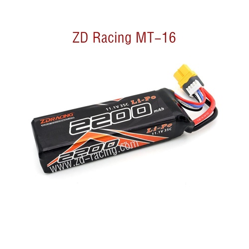 ZD Racing 2200mah 11.1V Lipo Battery [MT-16]