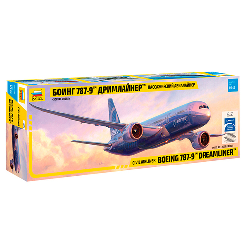 Zvezda 1/144 Boeing 787-9 Plastic Model Kit
