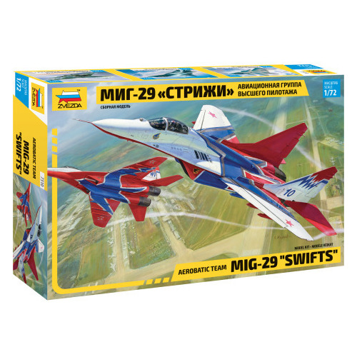 *DISC*Zvezda 7310 1/72 MIG-29 "Swifts" Plastic Model Kit