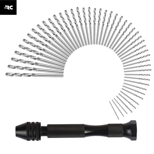 IM RC PRECISION HAND DRILL SET WITH 49PCS TWIST DRILL BITS - IM121