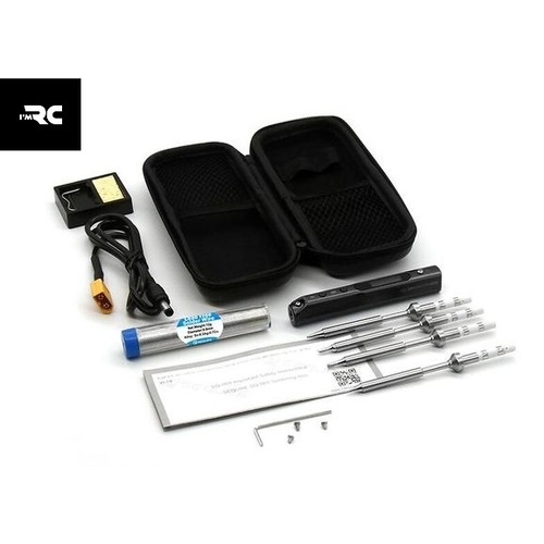 IM RC PRO MINI SOLDERING IRON SET 65W DIGITAL WITH OLED DISPLAY  - IM128